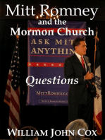 Mitt Romney and the Mormon Church: Questions