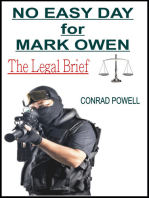 No Easy Day for Mark Owen: The Legal Brief