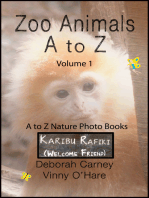 Zoo Animals A: Z Volume 1