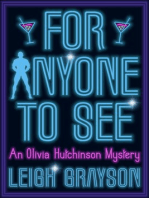 For Anyone to See (An Olivia Hutchinson Mystery)