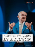 Lessons to Learn in a Prison