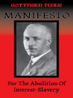 Manifesto for the Abolition of Enslavement to Interest on Money