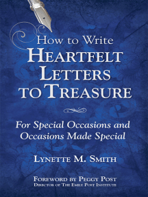 How To Write Heartfelt Letters To Treasure: For Special Occasions And  Occasions Made Special By Lynette M. Smith - Ebook | Scribd