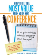 How To Get the Most Value From Your Next Conference