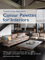 Samantha Bacon's Colour Palettes for Interiors