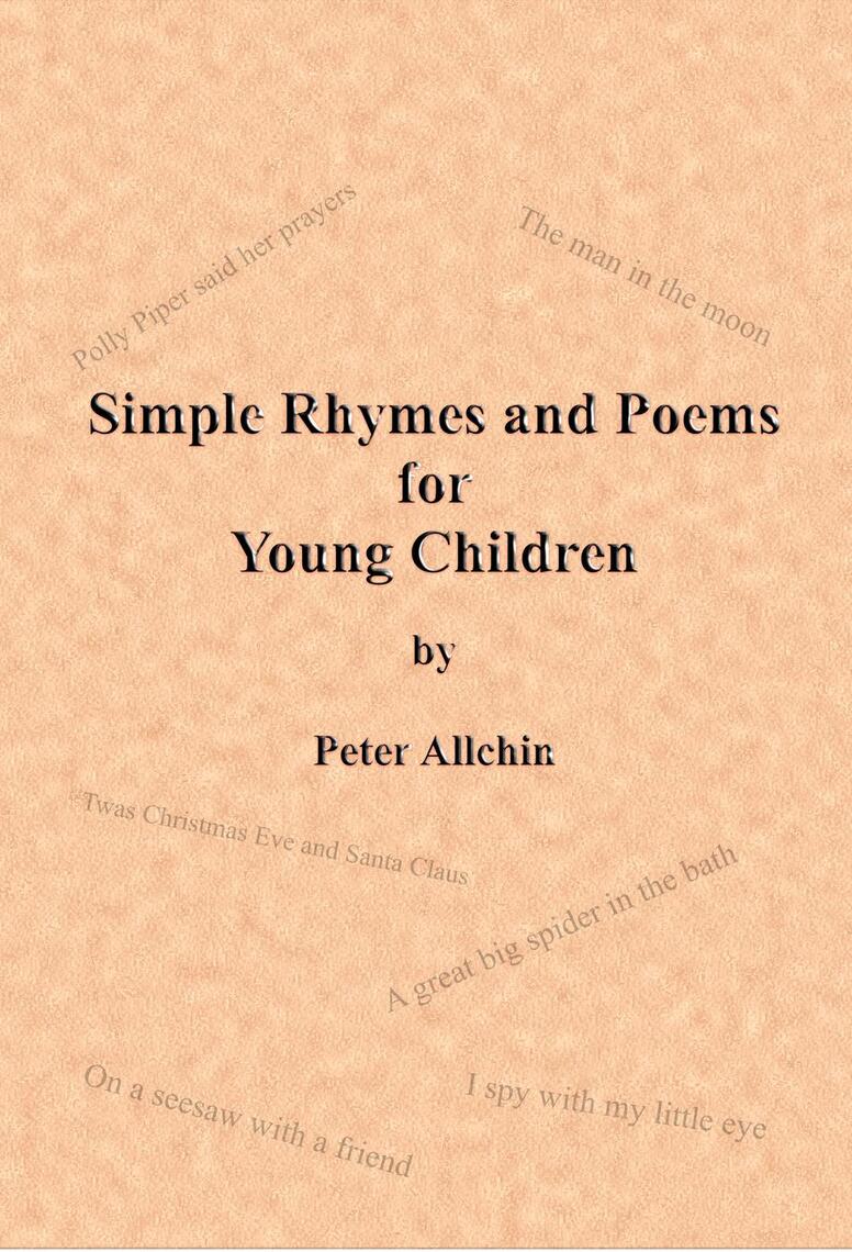 Simple Rhymes and Poems for Young Children by Peter Allchin (Ebook ...