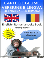 Carte De Glume Versiune Bilingva Lb. Engleza – Lb. Romana (English Romanian Joke Book)