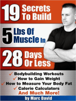 19 Secrets To Build 5 Pounds Of Muscle In 28 Days Or Less