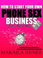 How To Start Your Own Phone Sex Business