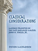 Classical Considerations