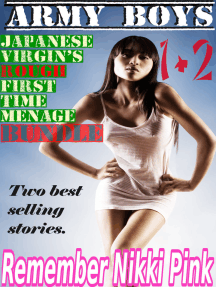 Army Boys Japanese Virgin's Rough First Time 1 and 2 Bundle (M/f/M ...