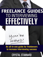 Freelance Guides to Interviewing Effectively