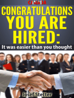 Canada, Congratulations You Are Hired: It was Easier than you thought