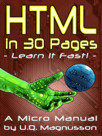 HTML in 30 Pages