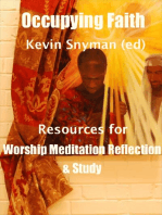 Occupying Faith: Resources for Worship, Meditation, Reflection and Study