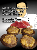 Edible Sweet And Savory Food Cups