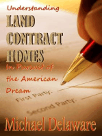 Understanding Land Contract Homes: In Pursuit of the American Dream