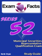 Exam Facts Series 52 Municipal Securities Representative Exam Study Guide