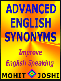 Read Advanced English Words And Meanings By Mohit Joshi Books