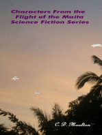Characters From the Flight of the Maita Science Fiction Series