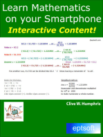 Learn Mathematics on Your Smartphone