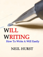 Will Writing: How To Write A Will Easily