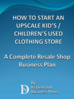 How To Start An Upscale Kid’s / Children’s Used Clothing Store