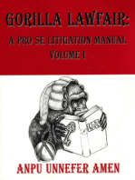 Gorilla Lawfair: A Pro Se Litigation Manual, Volume I, 2nd Edition