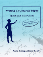 Writing a Research Paper: Quick and Easy Guide