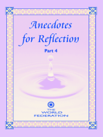 Anecdotes for Reflection- Part 4