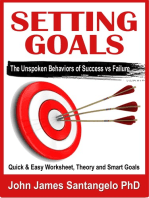 Setting Goals - Quick & Easy Worksheet, Theory and SMART Goals!