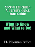 Special Education: A Parent's Quick-Start Guide