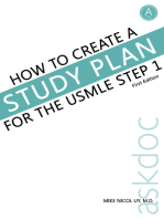 How to Create a Study Plan for the USMLE Step 1