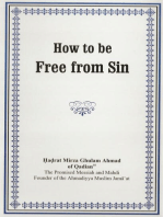 How to be Free from Sin