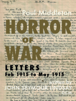 Horror of War: Letters Feb 1915 to May 1915