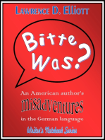 Bitte was? An American author's misadventures in the German language