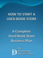 How To Start A Used Book Store: A Complete Used Book Store Business Plan