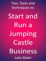 Tips, Tools and techniques to Start and Run a Jumping Castle Business