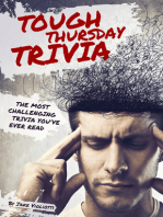 Tough Thursday Trivia; The Most Challenging Trivia You've Ever Read