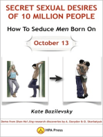 How To Seduce Men Born On October 13 Or Secret Sexual Desires of 10 Million People