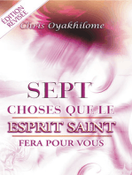 Sept Choses que L'Esprit Saint Fera Pour Vous