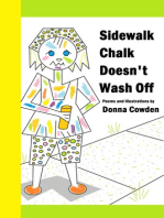 Sidewalk Chalk Doesn't Wash Off