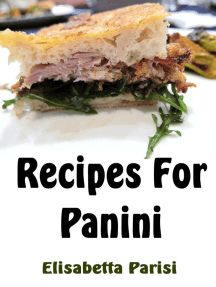 Recipes for Panini by Elisabetta Parisi - Ebook