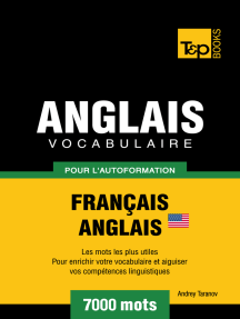Lisez Vocabulaire Francais Anglais Britannique Pour L Autoformation 3000 Mots De Andrey Taranov En Ligne Livres