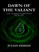 Dawn of the Valiant (The Valerious Chronicles: Book One)