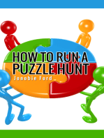 How To Run a Puzzle Hunt