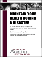 Maintain Your Health During a Disaster