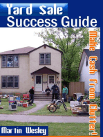 Yard Sale Success Guide: Make Cash From Clutter