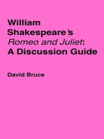 William Shakespeare's "Romeo and Juliet"