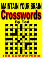 Crossword Puzzles by Ted. Volume One.
